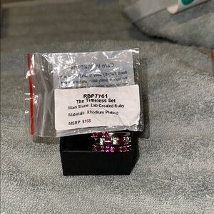 Timeless Set Lab Created Ruby Ring